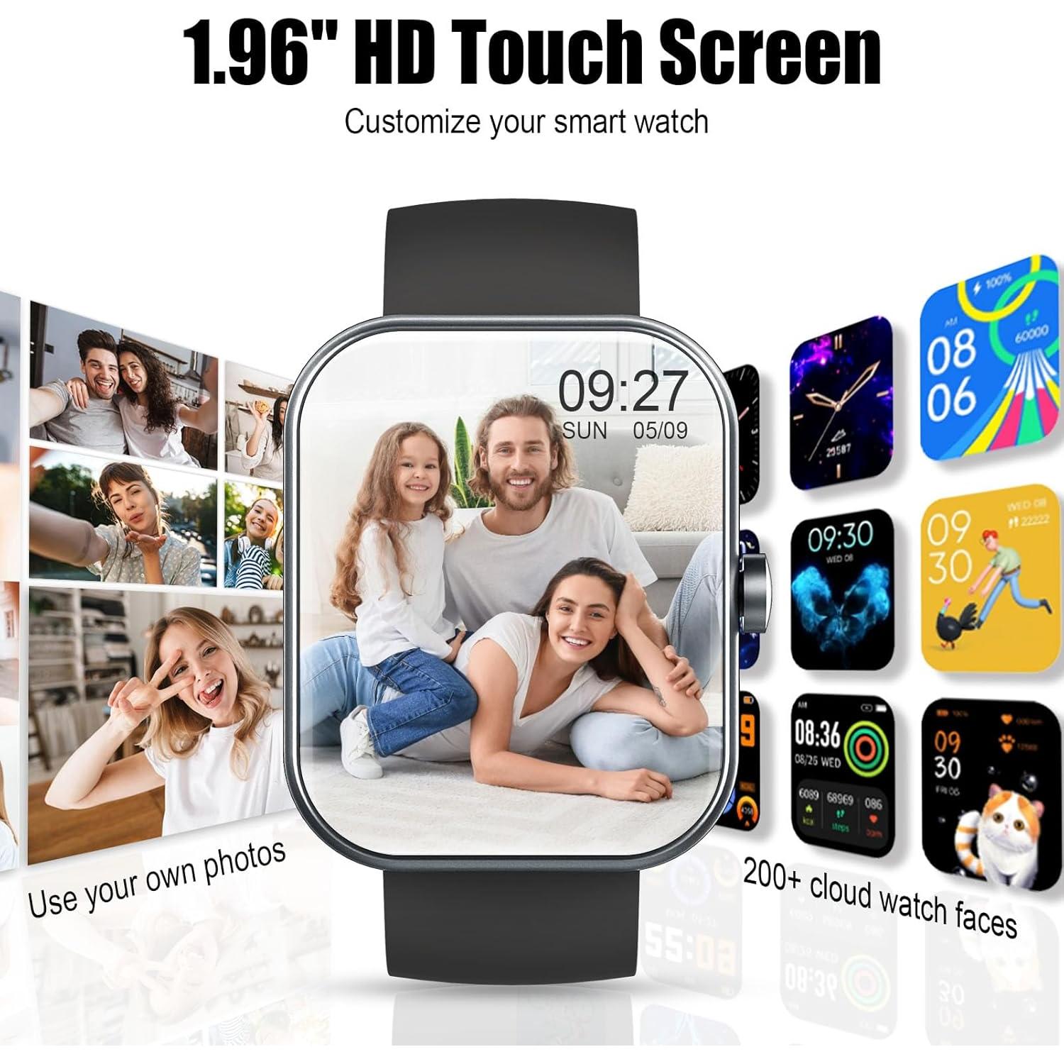 Reloj Inteligente Fitness Y66 Negro - Pantalla 5 cm, IP68