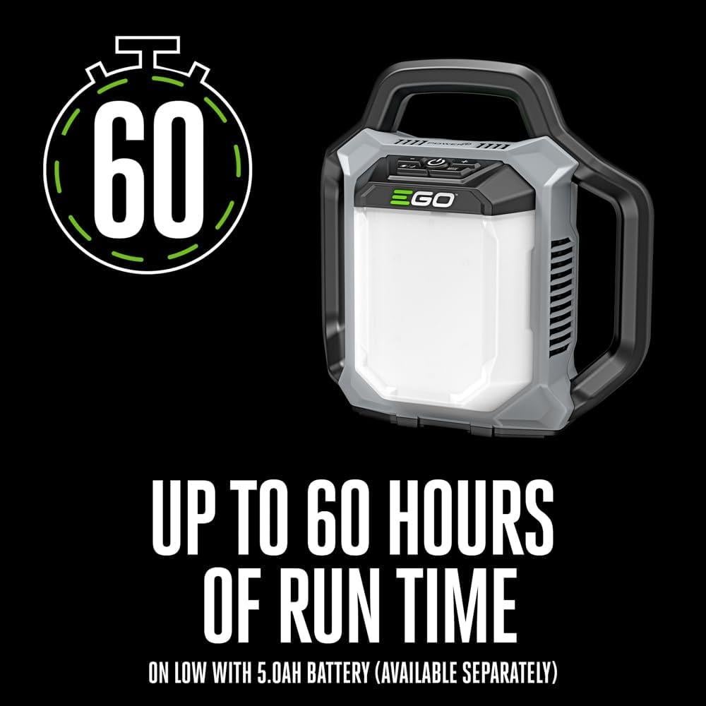 Luz de Área EGO LT0300 Inalámbrica 3000 Lúmenes Ajustable