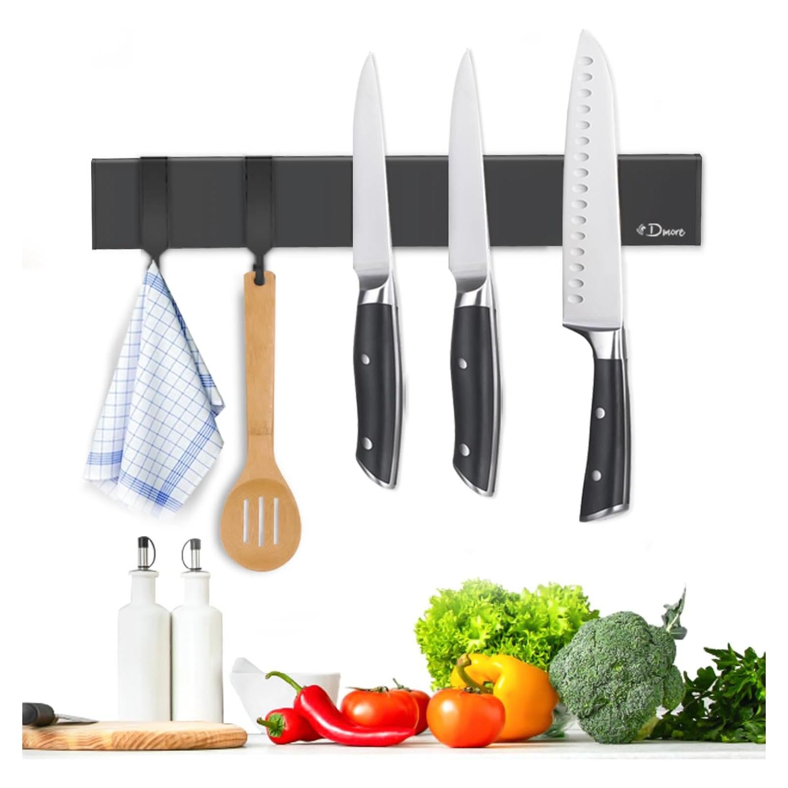 Soporte magnético para cuchillos Dmore 25.4 cm acero inoxidable