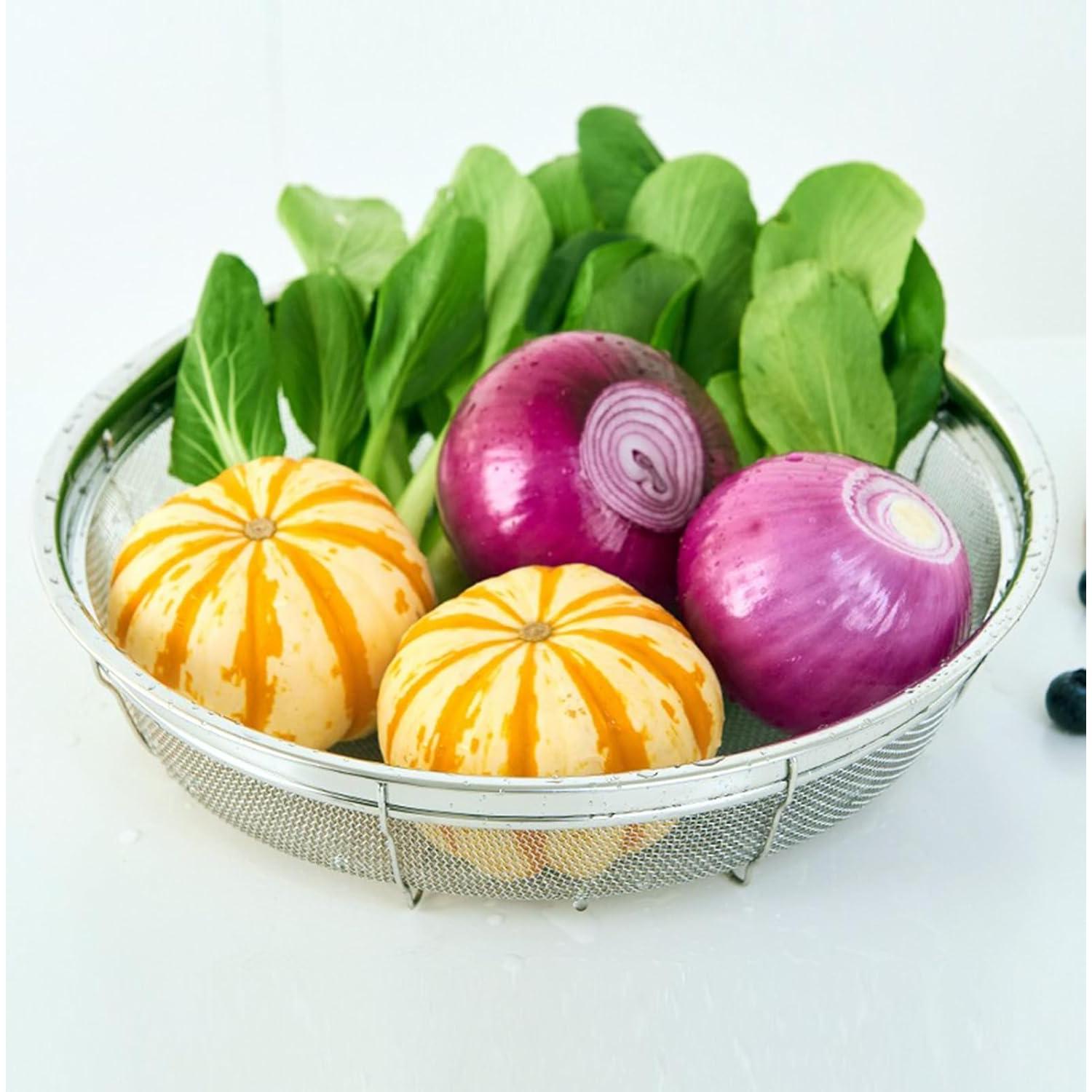 Colador de Malla Fina DOPMEP 19 cm Acero Inoxidable