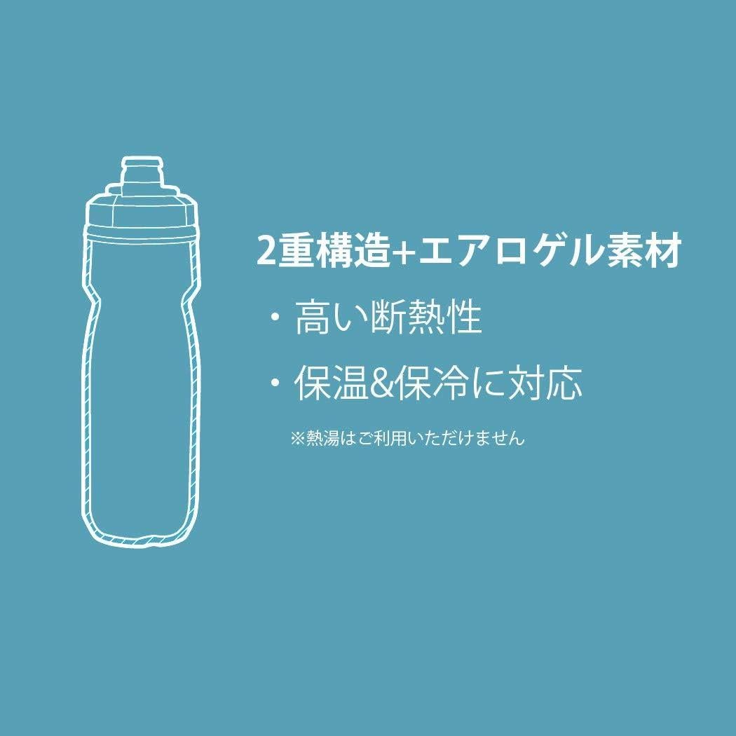 Botella de Agua Aislada CamelBak Podium Chill 24oz Negra