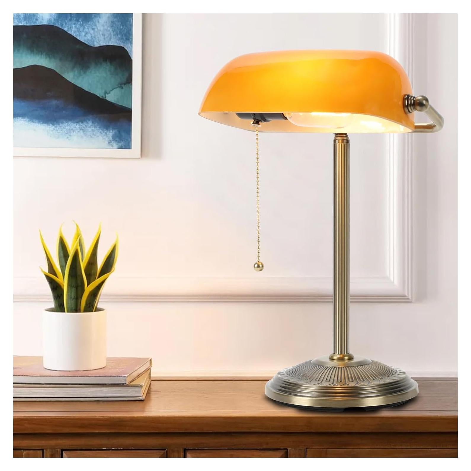 Lámpara de Escritorio NISSAFORS Vintage Ámbar 39.37 cm