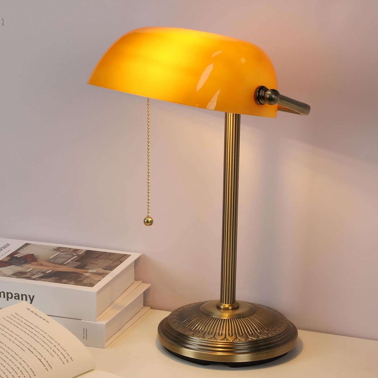 Lámpara de Escritorio NISSAFORS Vintage Ámbar 39.37 cm