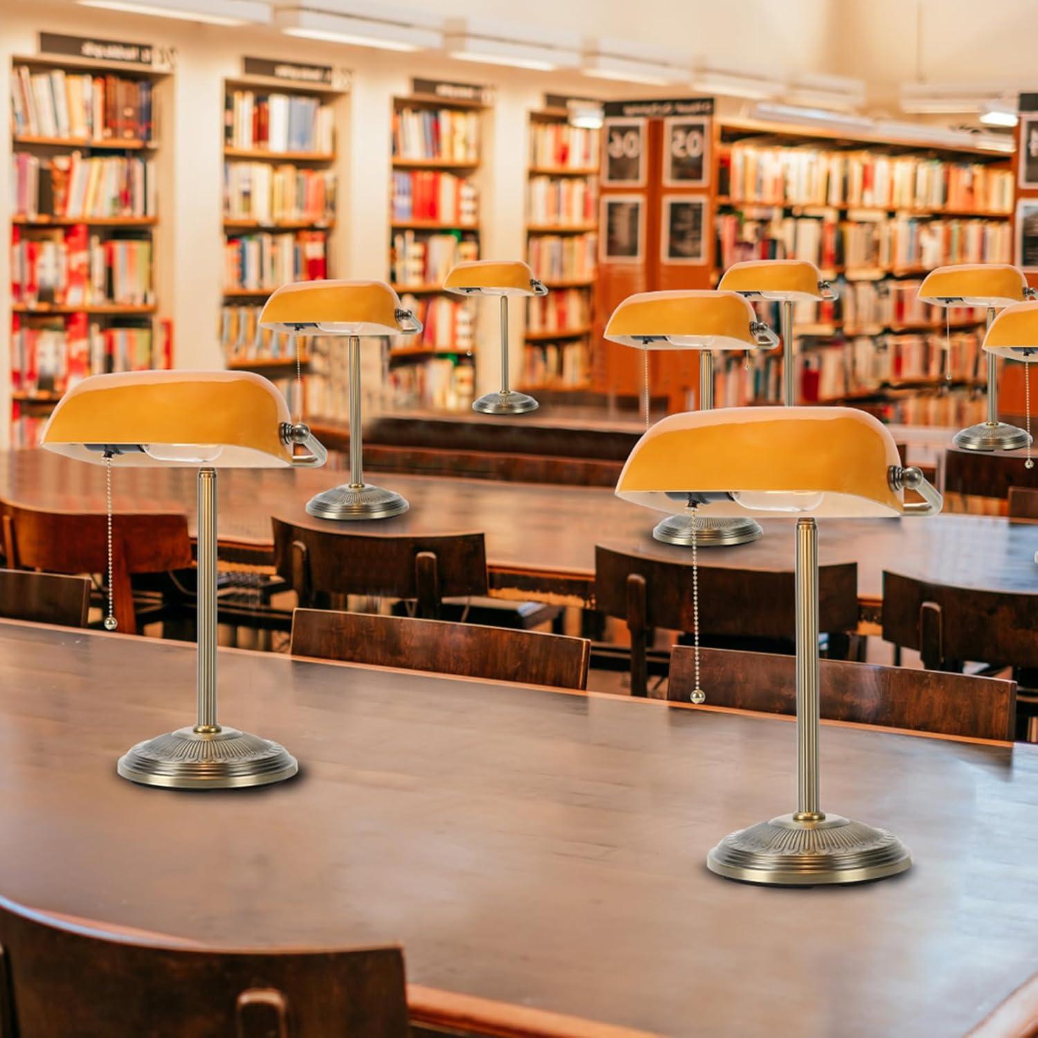 Lámpara de Escritorio NISSAFORS Vintage Ámbar 39.37 cm