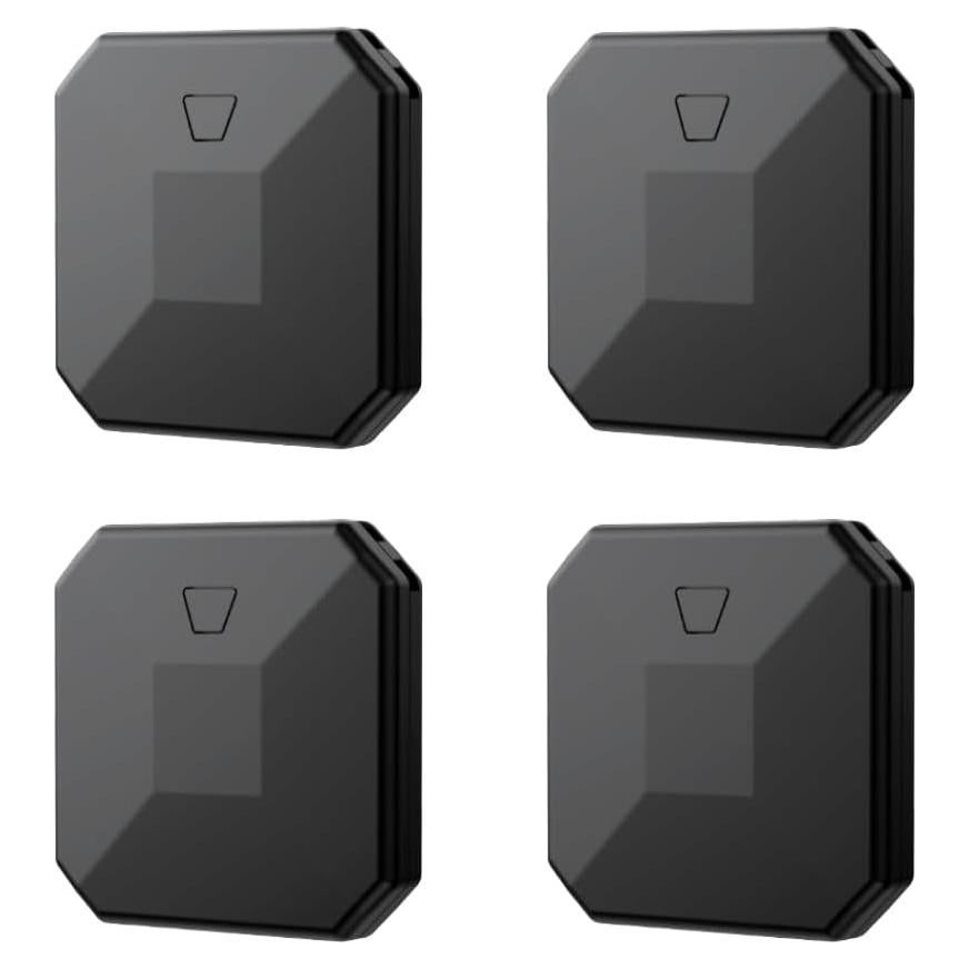 Localizador Bluetooth JianHan JH-Finder-B02 Negro Paquete de 4