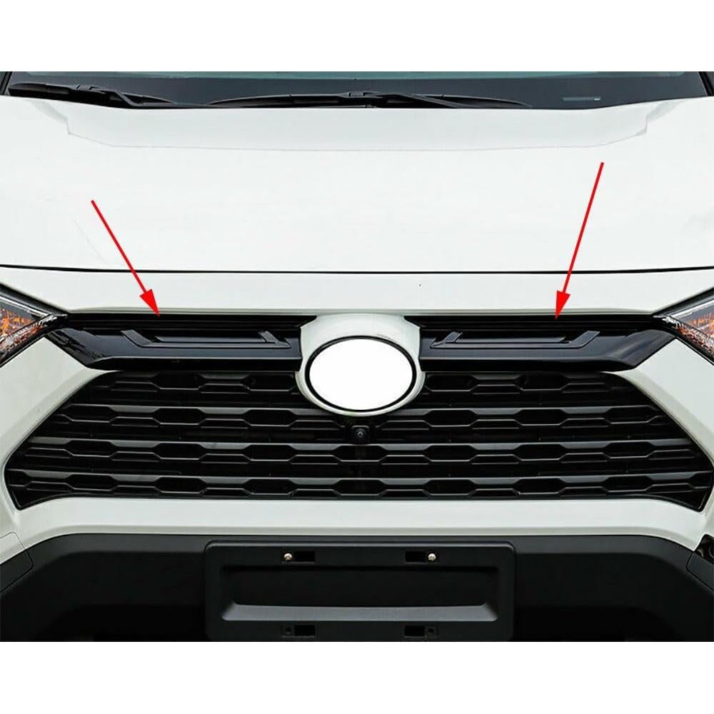 Cubierta de Parrilla Delantera Toyota RAV4 2019-2025 ABS 2PCS