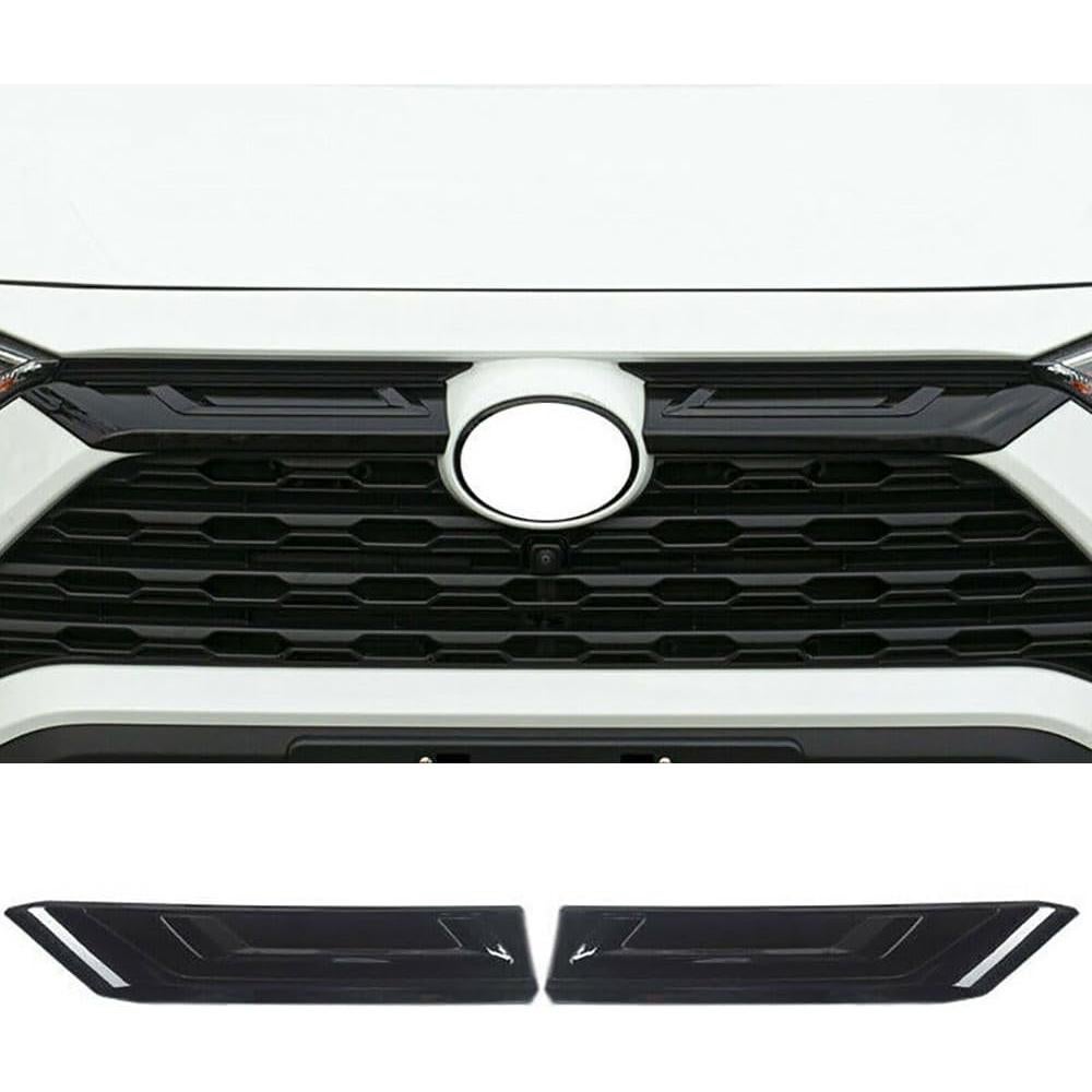 Cubierta de Parrilla Delantera Toyota RAV4 2019-2025 ABS 2PCS