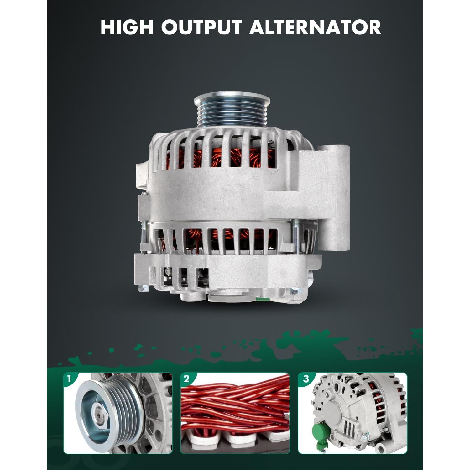 Alternador SCITOO 12V 110Amp para Ford Taurus y Mercury Sable