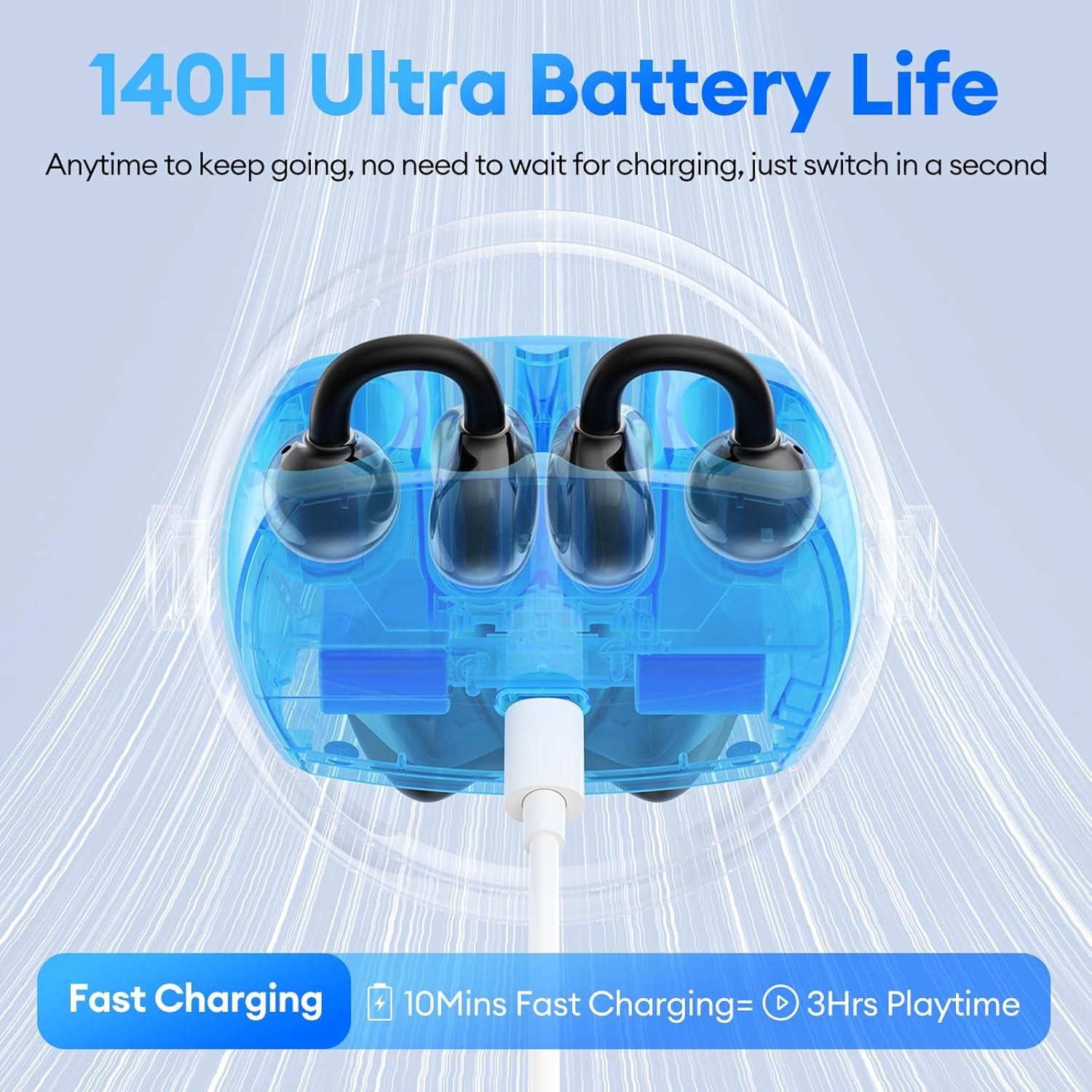 Auriculares Inalámbricos PAXA Ctbuds01 2 en 1 Bluetooth 6.0