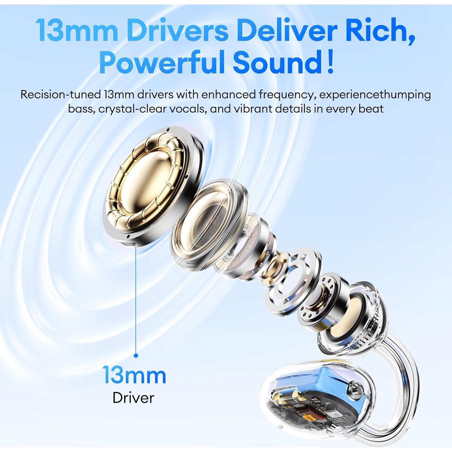 Auriculares Inalámbricos PAXA Ctbuds01 2 en 1 Bluetooth 6.0