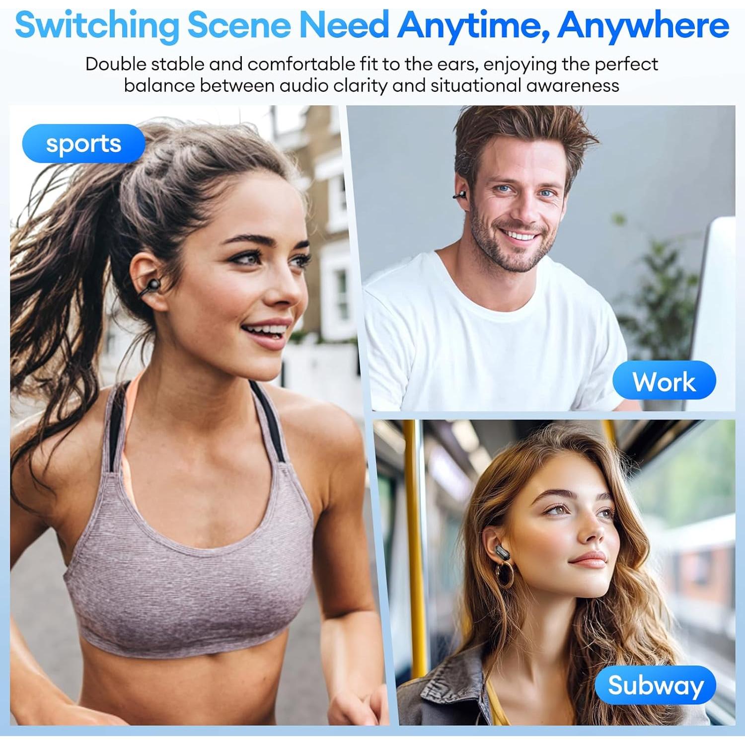 Auriculares Inalámbricos PAXA Ctbuds01 2 en 1 Bluetooth 6.0