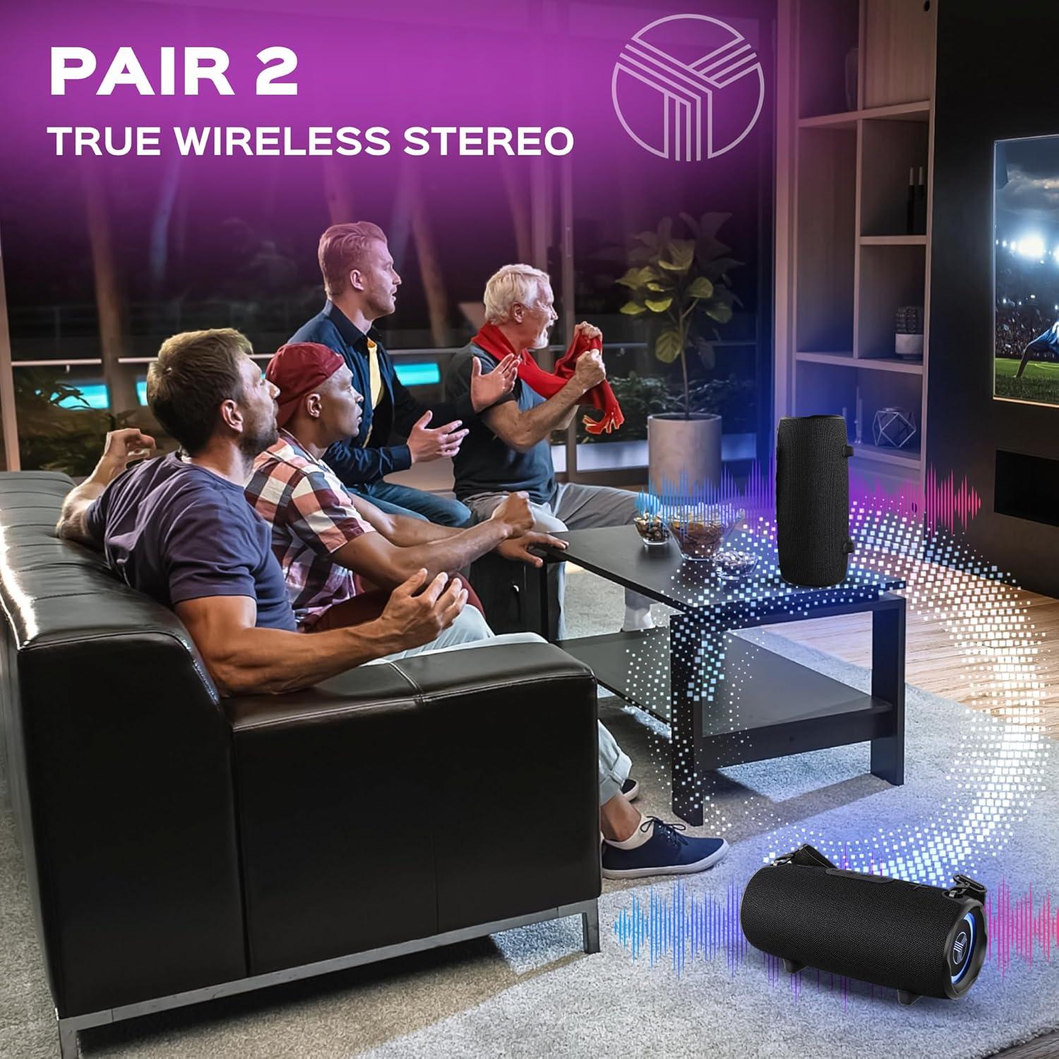 Altavoz Bluetooth TREBLAB HD-Max 60W Impermeable 20H