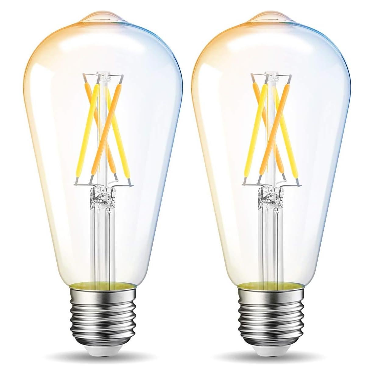 Bombilla LED Inteligente LVWIT ST21 Dimmable E26 2700K-6500K 2P