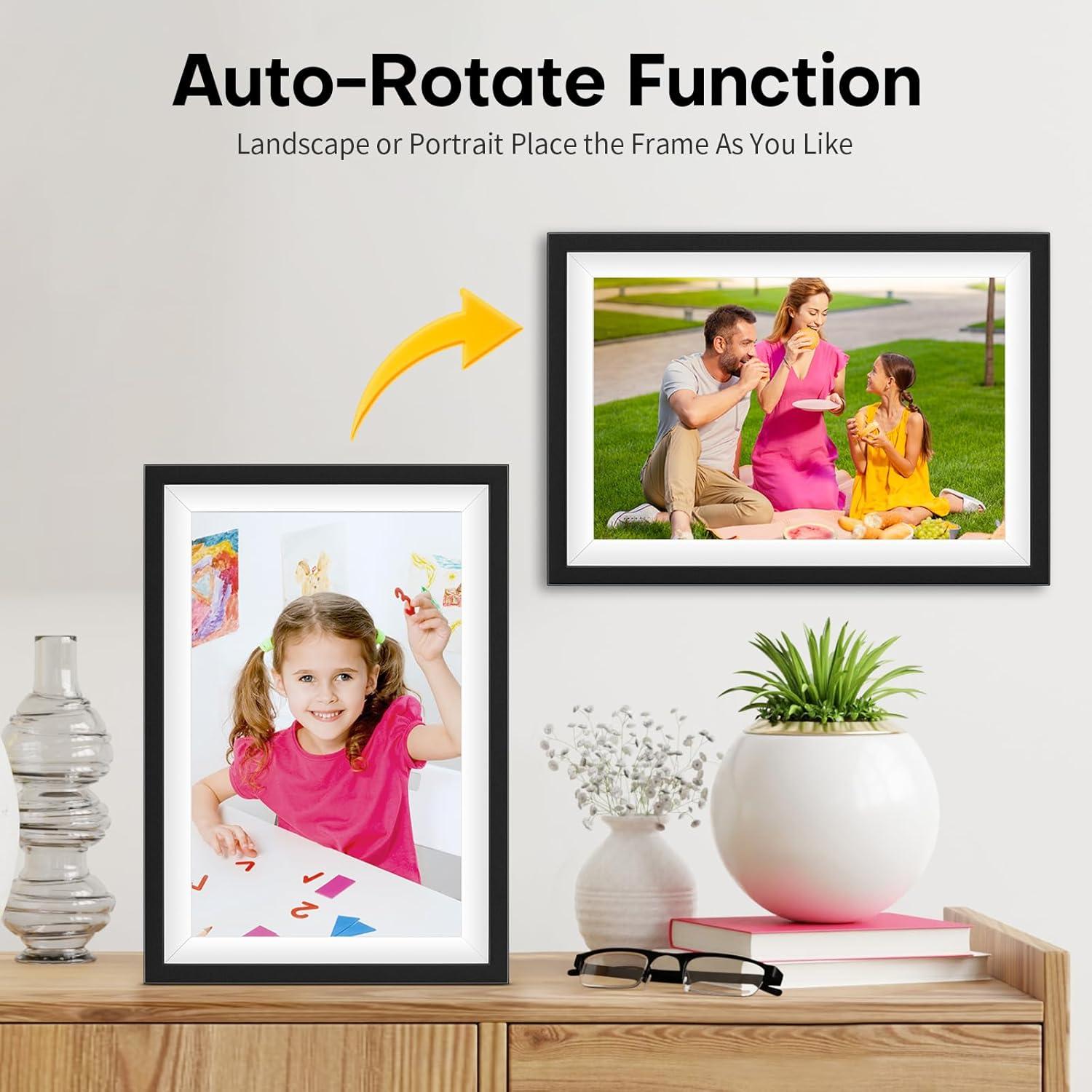 Marco de Fotos Digital WiFi AISLPC 10.1" 32GB Pantalla HD