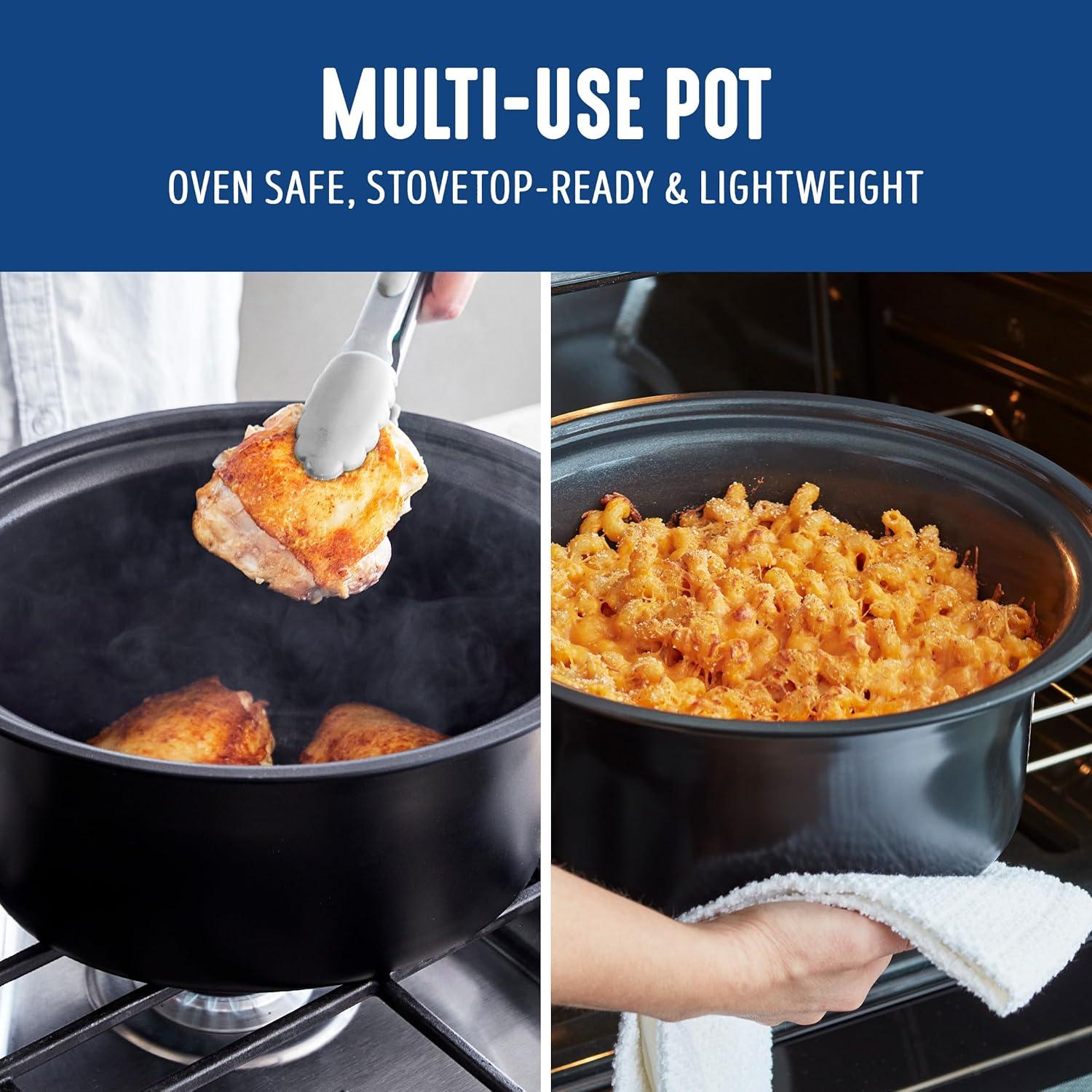 Olla de Cocción Lenta GreenLife 6QT Cerámica Antiadherente