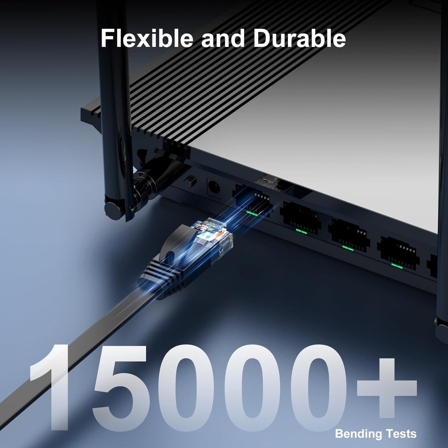 Cable Ethernet Cat 6 30.48 m CableGeeker Alta Velocidad 10Gbps