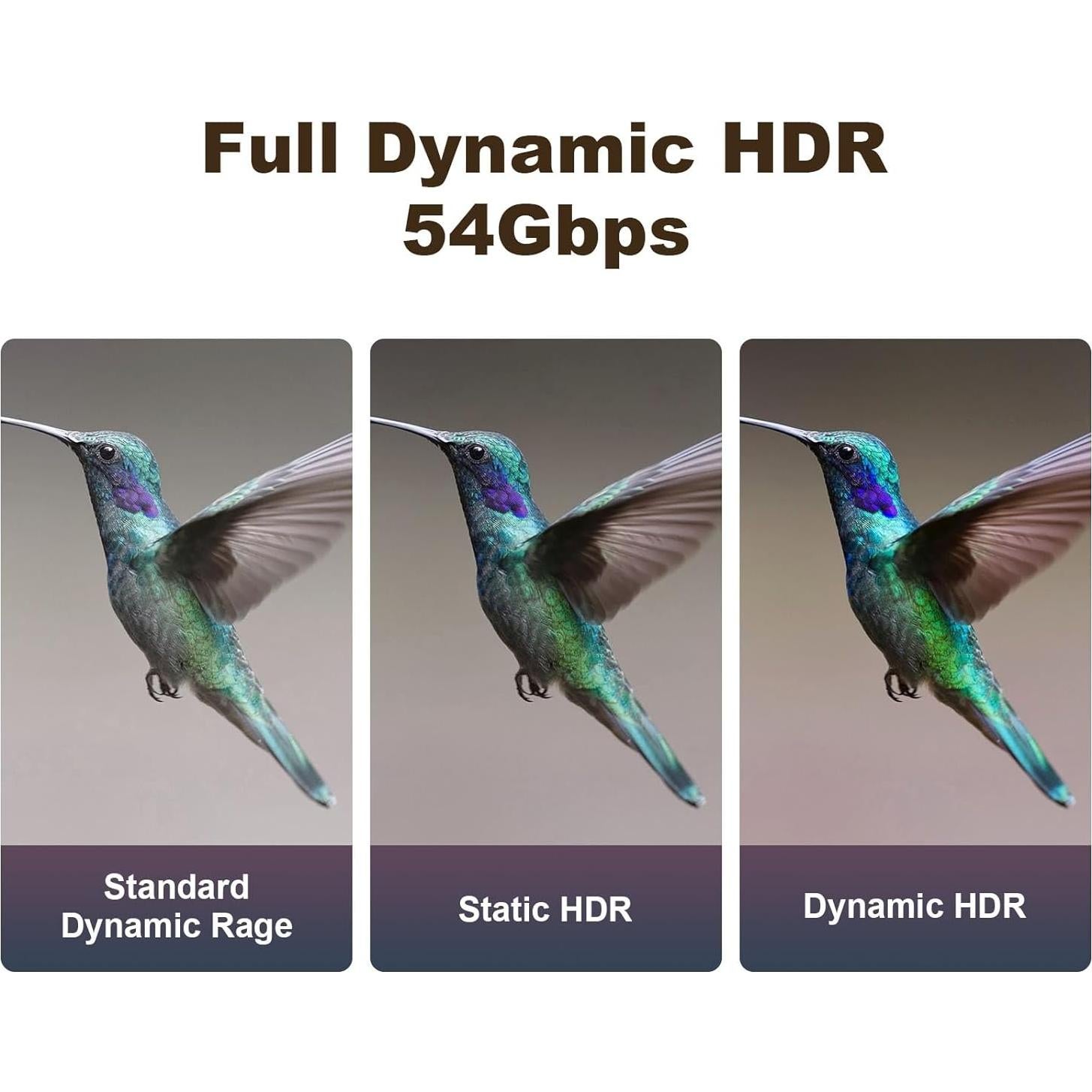 Cable DisplayPort 2.1 Lan-SK 3m Fibra Óptica 8K 54Gbps
