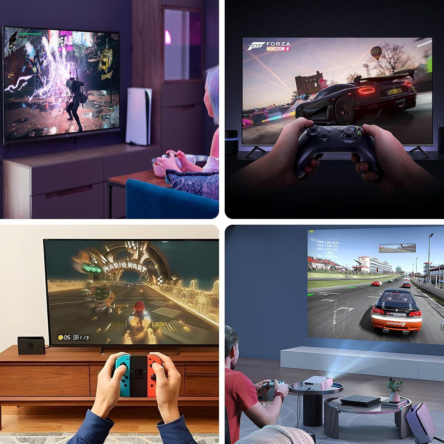 Cable DisplayPort 2.1 Lan-SK 3m Fibra Óptica 8K 54Gbps