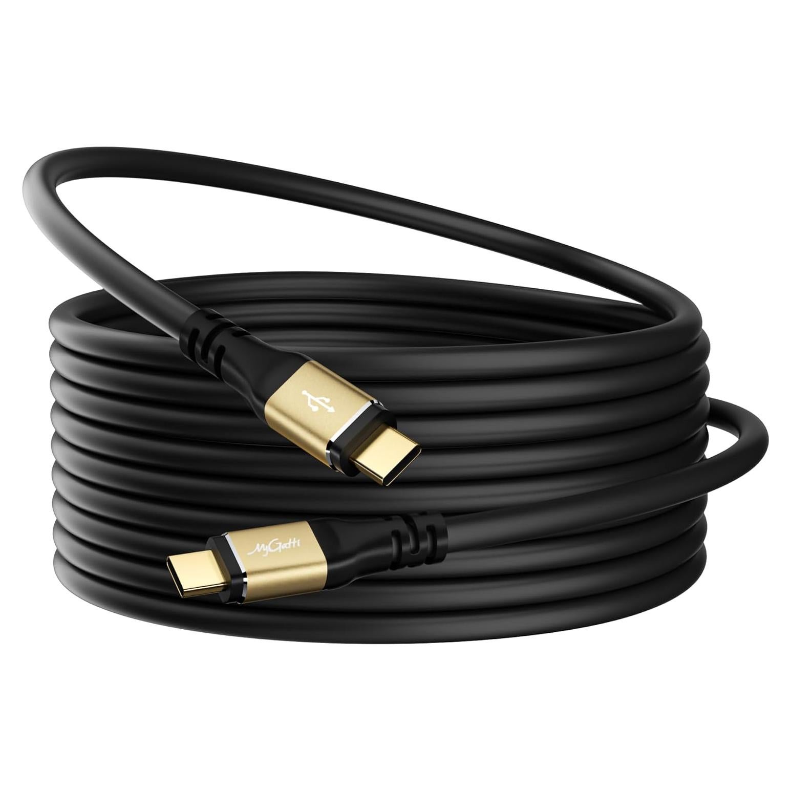 Cable USB C a USB C 100W 6M Mygatti Carga Rápida 5A