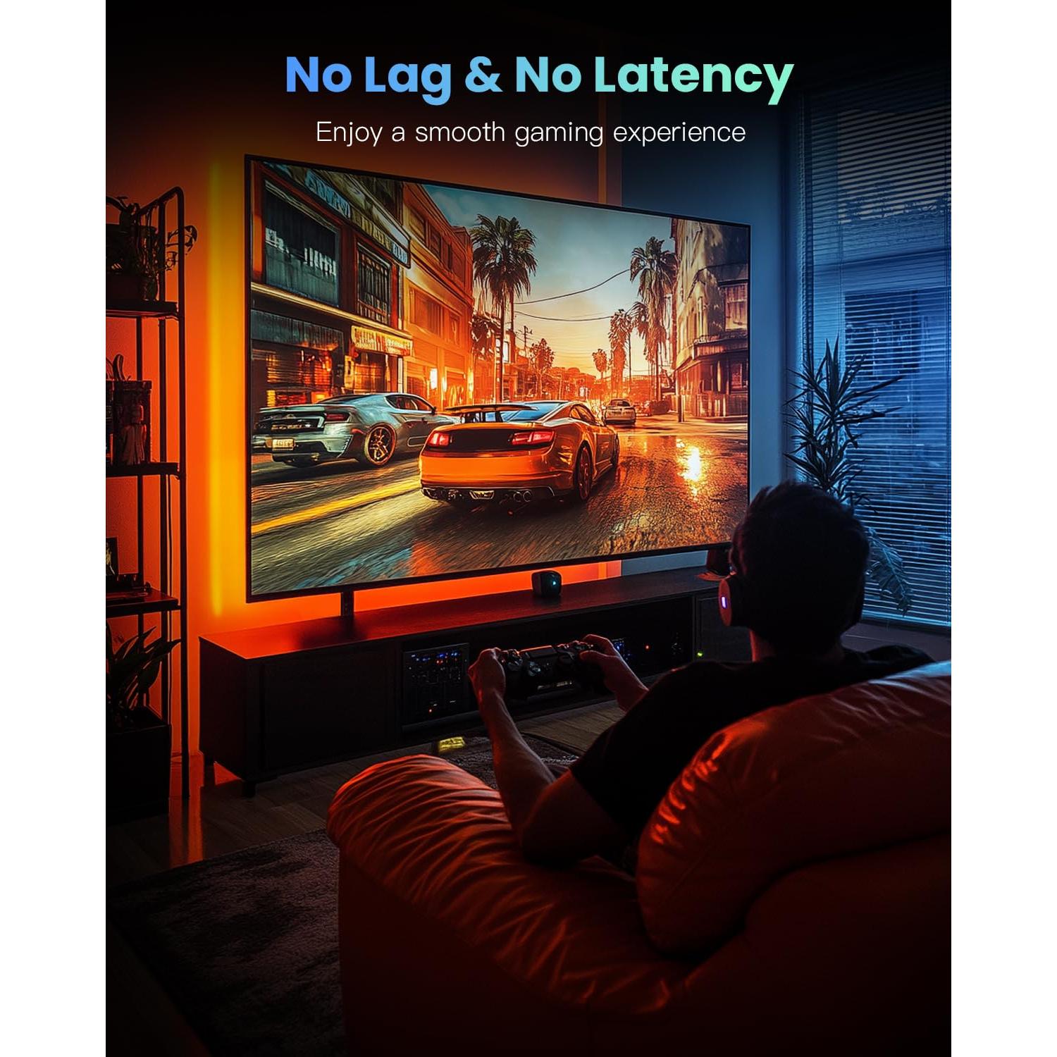 Cable Ethernet Cat 8 BUSOHE 7.62m Alta Velocidad 40Gbps