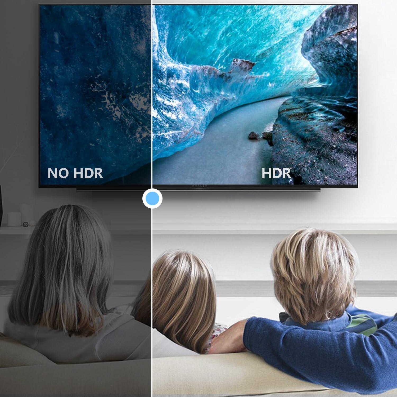 Cable HDMI 2.1 de Fibra Óptica YP 15.24m 4K 8K 48Gbps