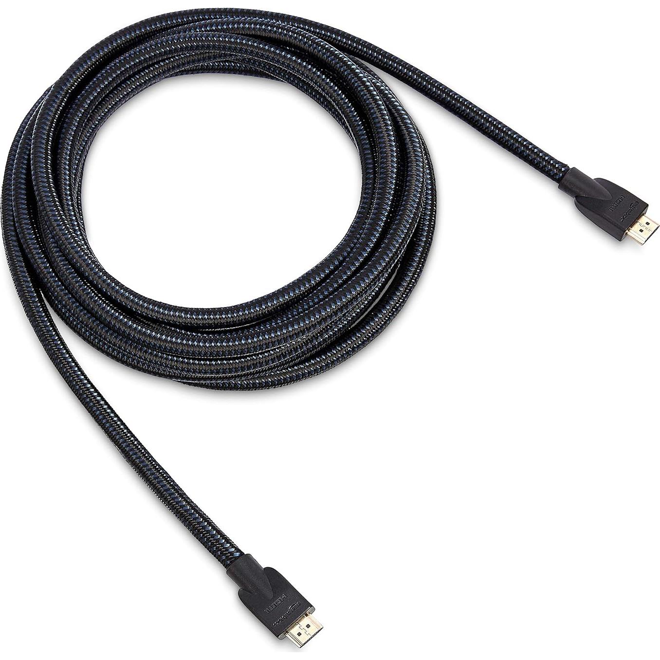Cable HDMI Amazon Basics 4.6m Trenzado 4K 60Hz 18Gbps