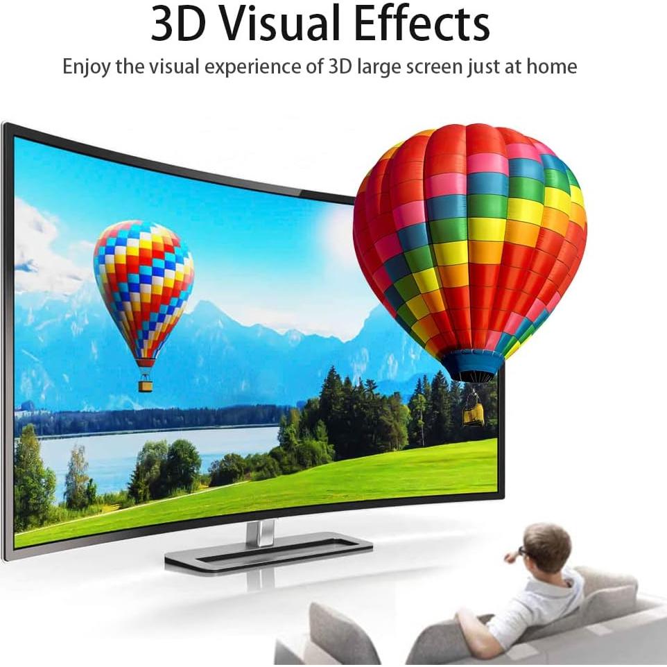 Cable HDMI 4K 60Hz 6.1m Cheges Alta Velocidad 18Gbps