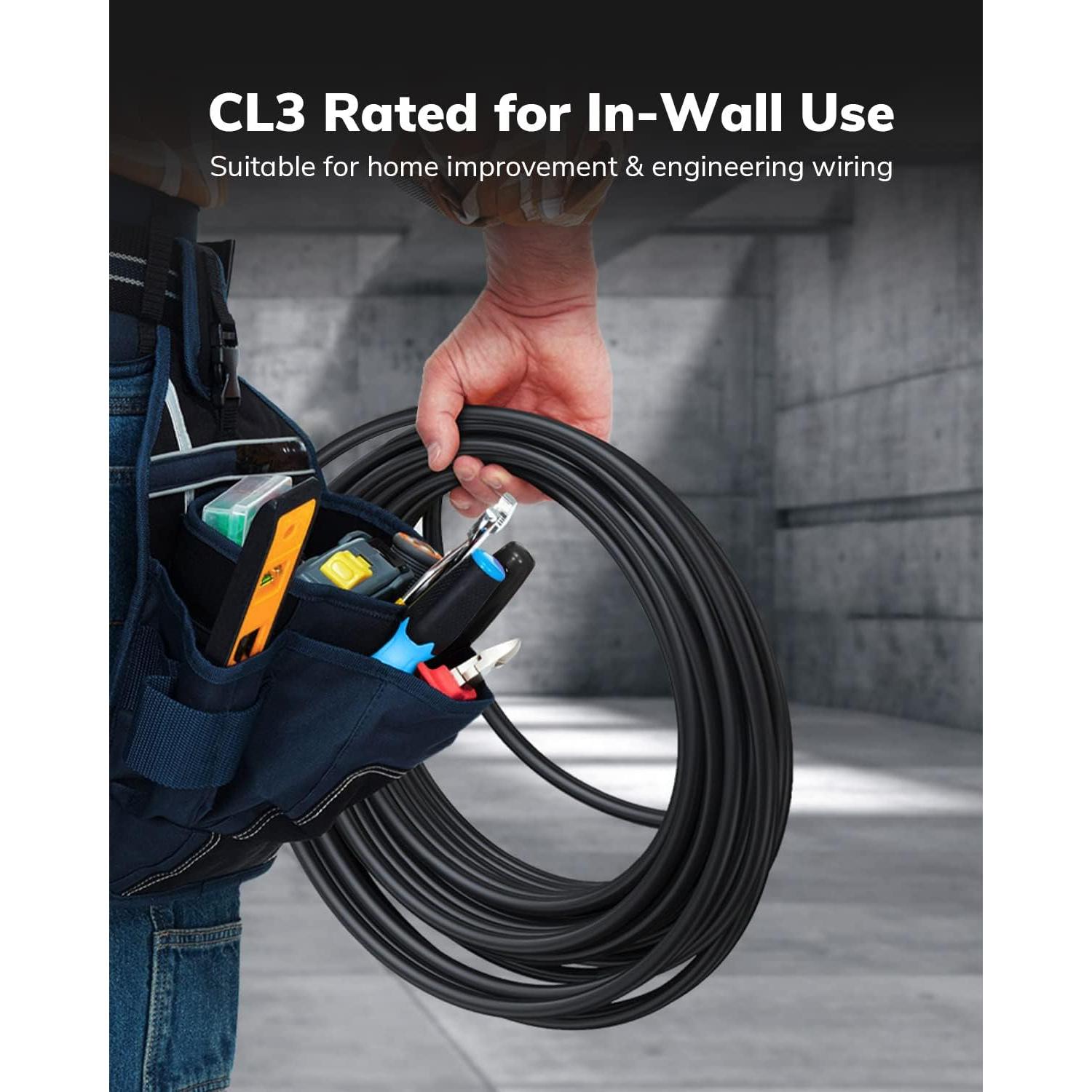 Cable HDMI 4K KELink 7.62m Alta Velocidad 18Gbps HDR