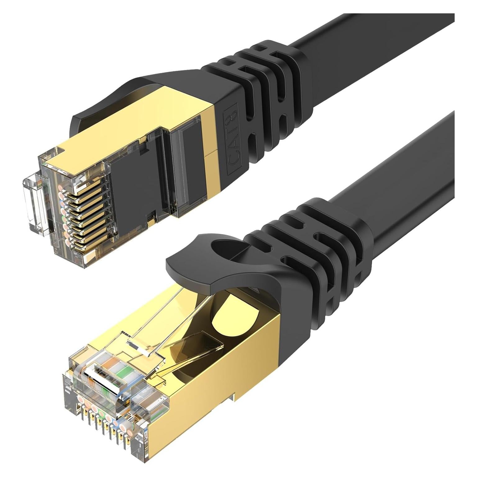 Cable Ethernet CAT8 Ercielook 9.14 m Alta Velocidad S/FTP