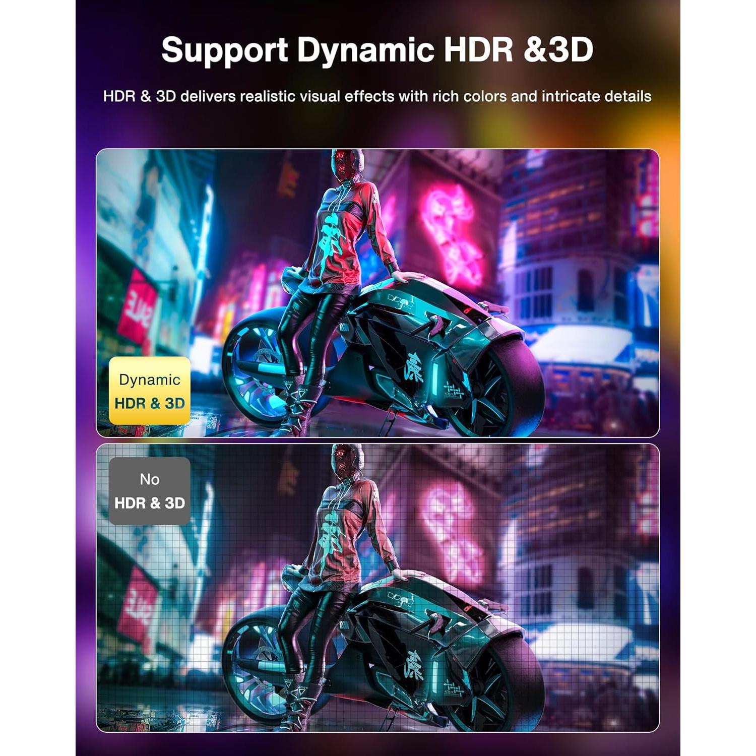 Cable DisplayPort 8K 1.4 IVANKY 2m Trenzado Certificado VESA