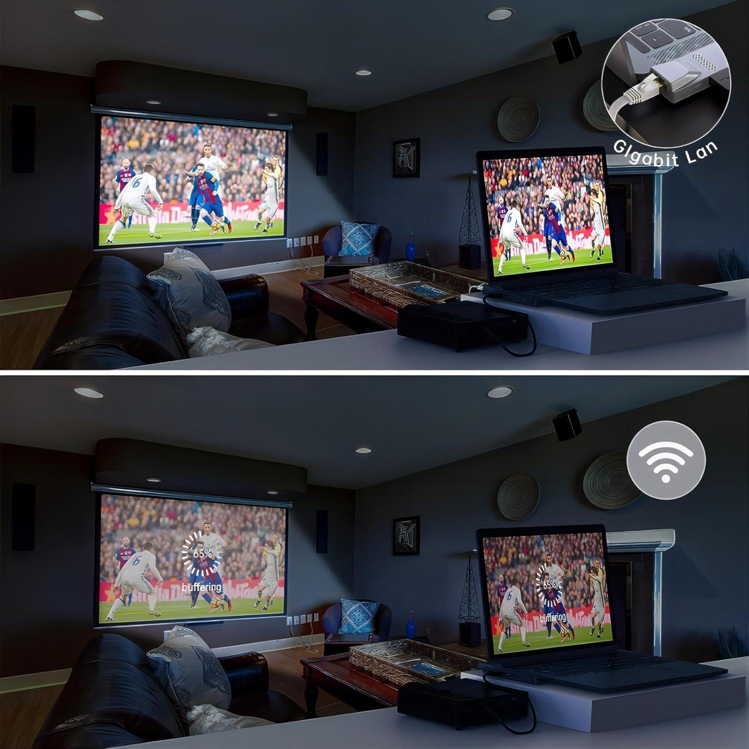 Cable Ethernet Cat 7 Folishine 22.86 m Alta Velocidad RJ45