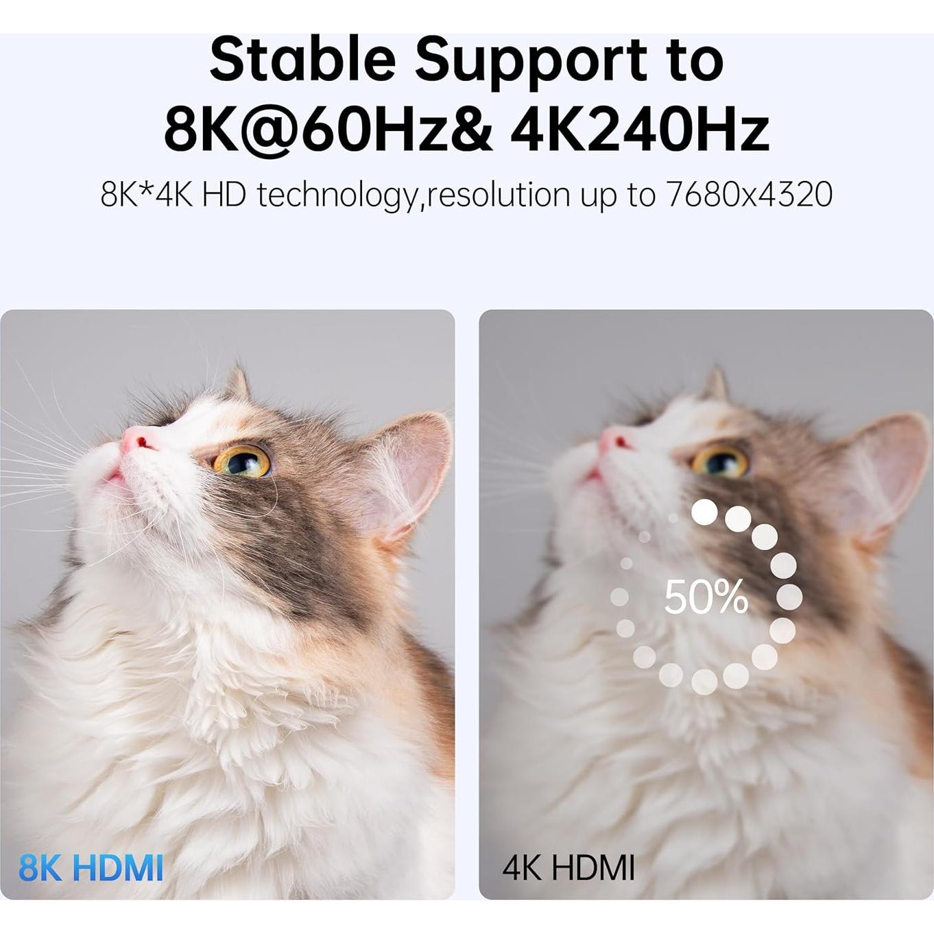 Cable HDMI DGHUMEN 30.48m 8K 60Hz Ultra Alta Velocidad