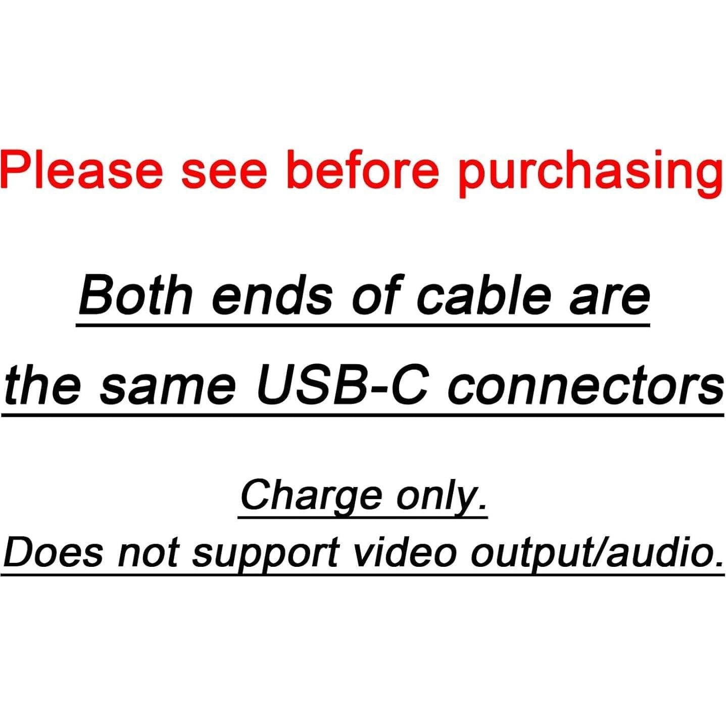 Cable USB-C 2-en-1 100W 1.2m Awnuwuy Carga Rápida Dual
