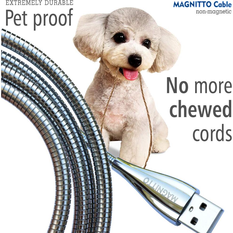 Cable USB Tipo C MAGNITTO 1.83m 2-Pack Cargador Rápido