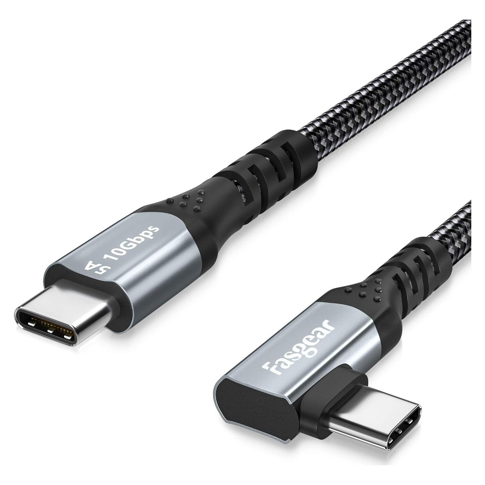 Cable USB C a USB C 3.1 Gen 2 Fasgear 3m 10Gbps 100W