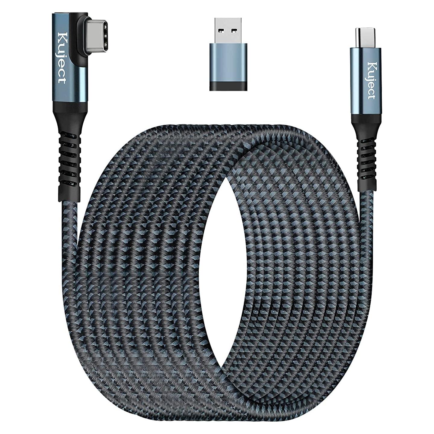 Cable de enlace Kuject 6.1m USB 3.0 tipo C para Quest 2/Pro