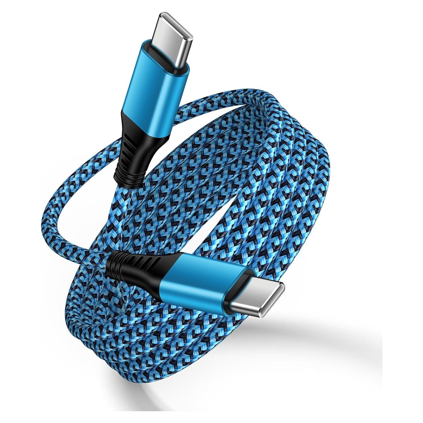 Cable de carga rápida USB C Samsung 10FT 3.1A trenzado