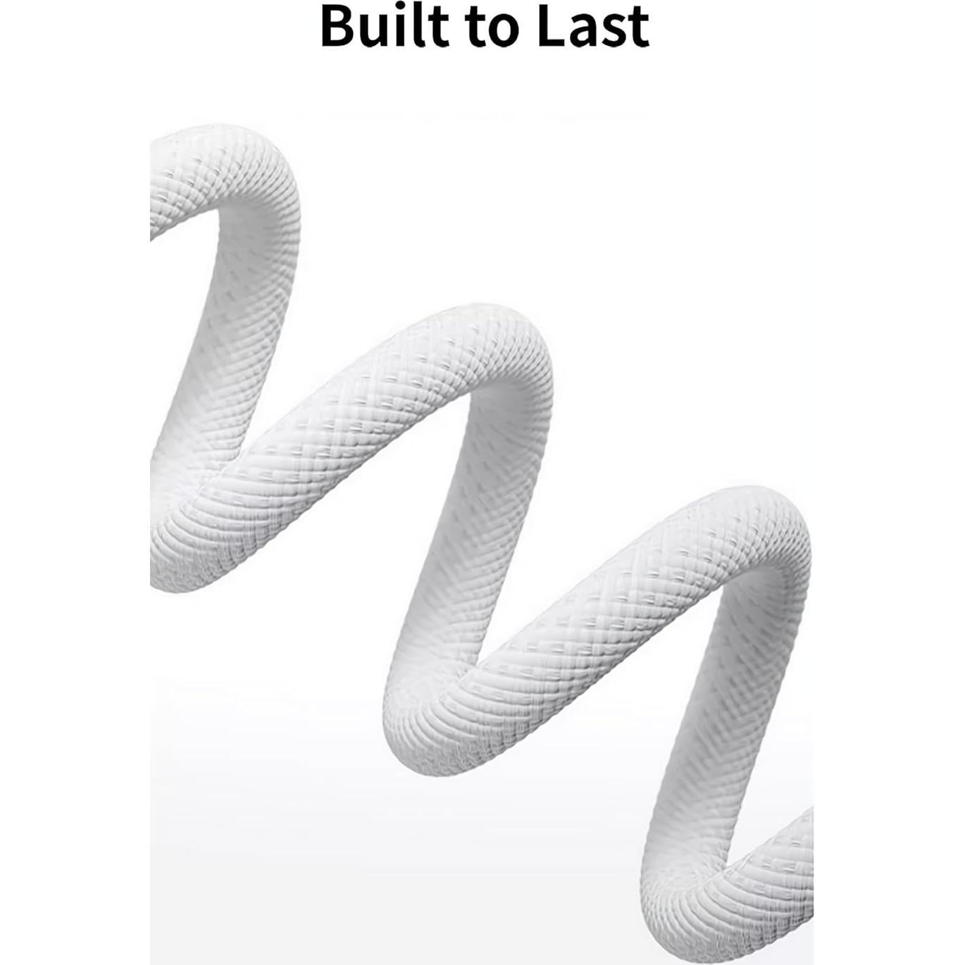 Cable USB-C trenzado 3 m Somzu 2-Pack Carga Rápida iPhone 16