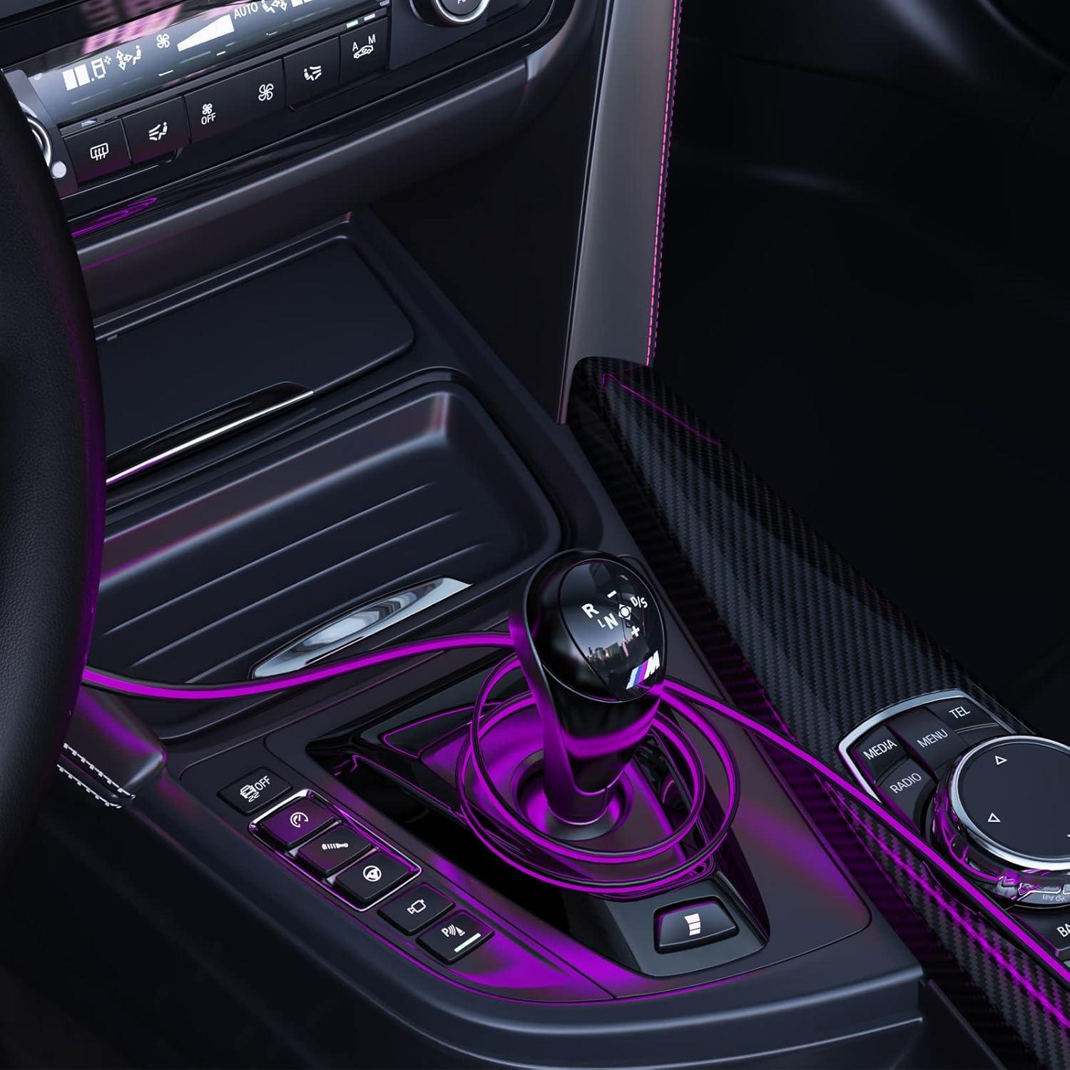 Cable de Carga Rápida LED Haydyson 1.83m Lightning MFi Púrpura