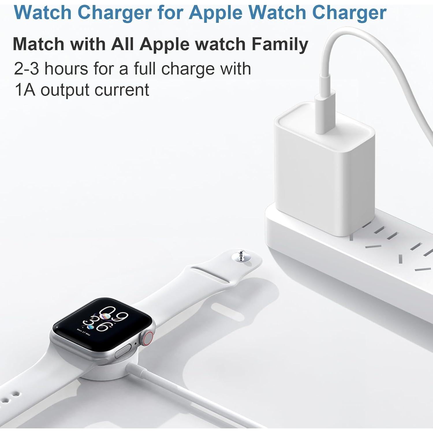Cargador Rápido Apple Watch 3M USB C 20W Compatible Series 10-1
