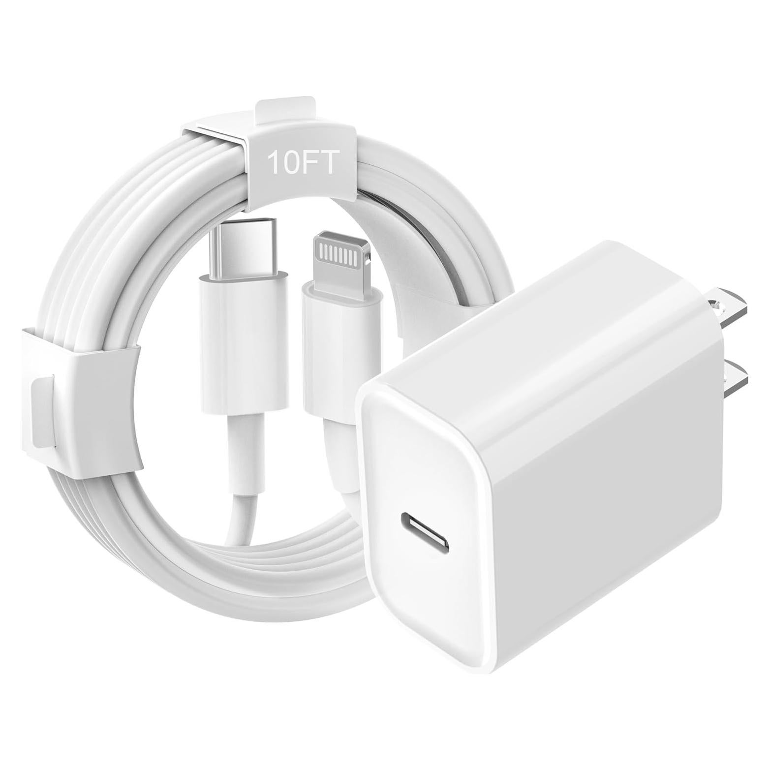 Cargador Rápido DreemTeam USB-C a Lightning 10FT para iPhone