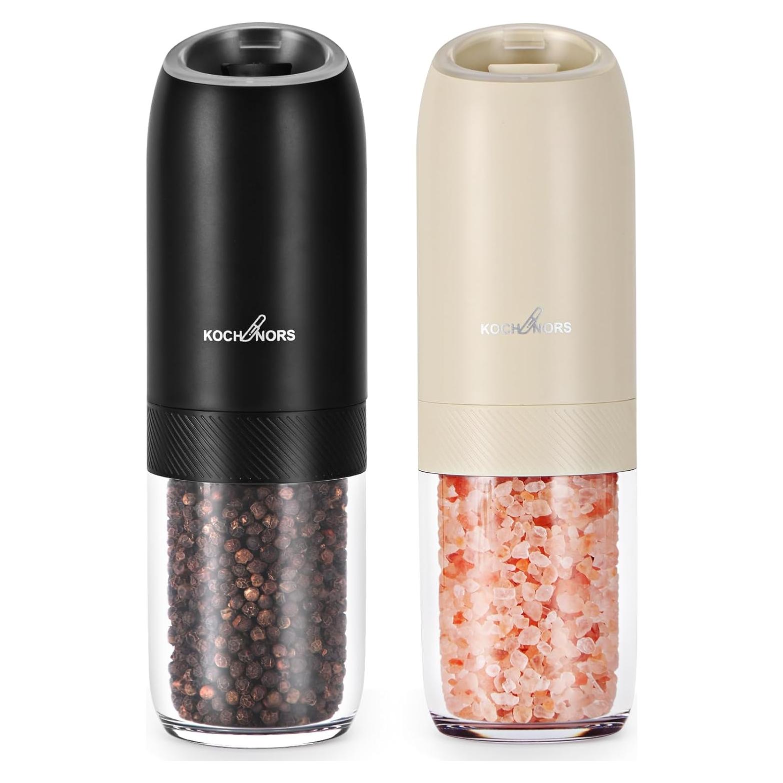 Juego de Molinillos Eléctricos de Sal y Pimienta Kochnors 176ml