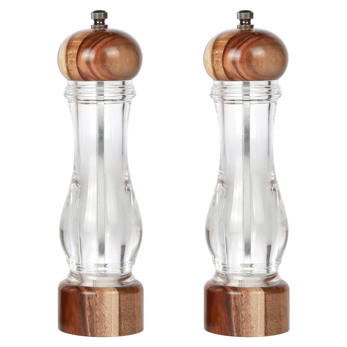 Molinillos de Sal y Pimienta KKC de Madera 20.32 cm