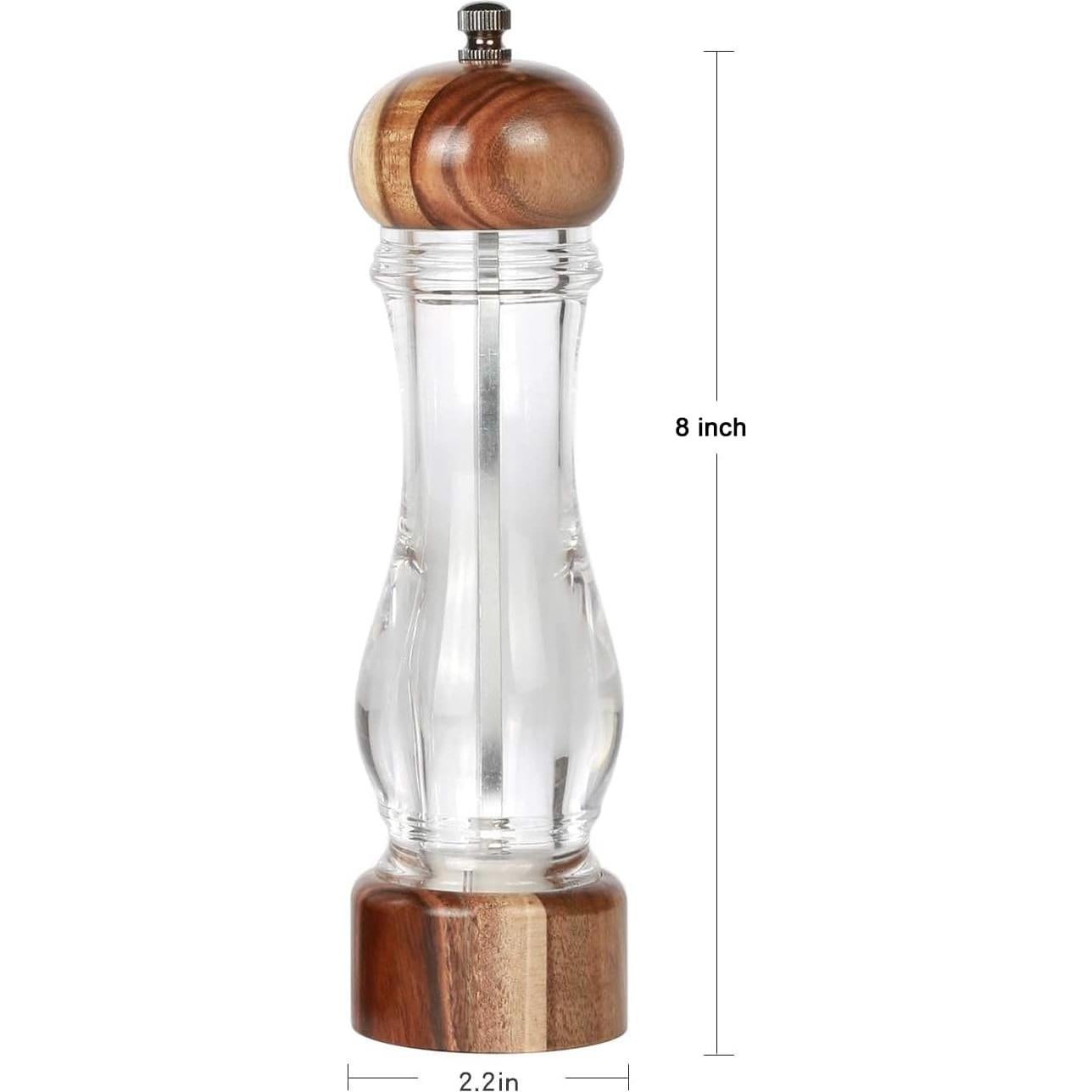 Molinillos de Sal y Pimienta KKC de Madera 20.32 cm