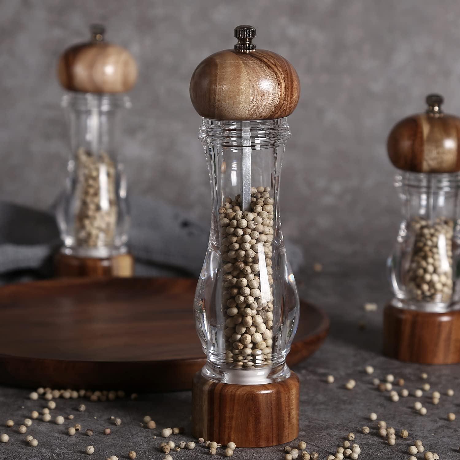 Molinillos de Sal y Pimienta KKC de Madera 20.32 cm
