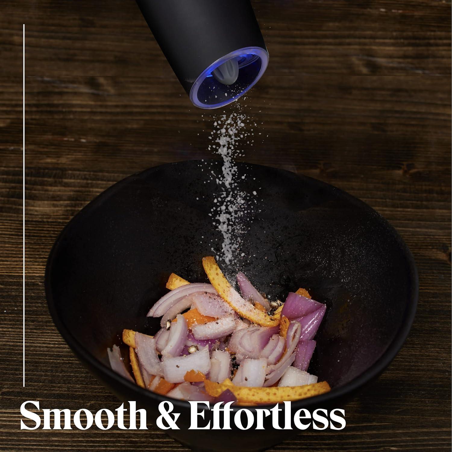 Juego de Molinillos Eléctricos de Sal y Pimienta Willow & Everett - 2 Piezas