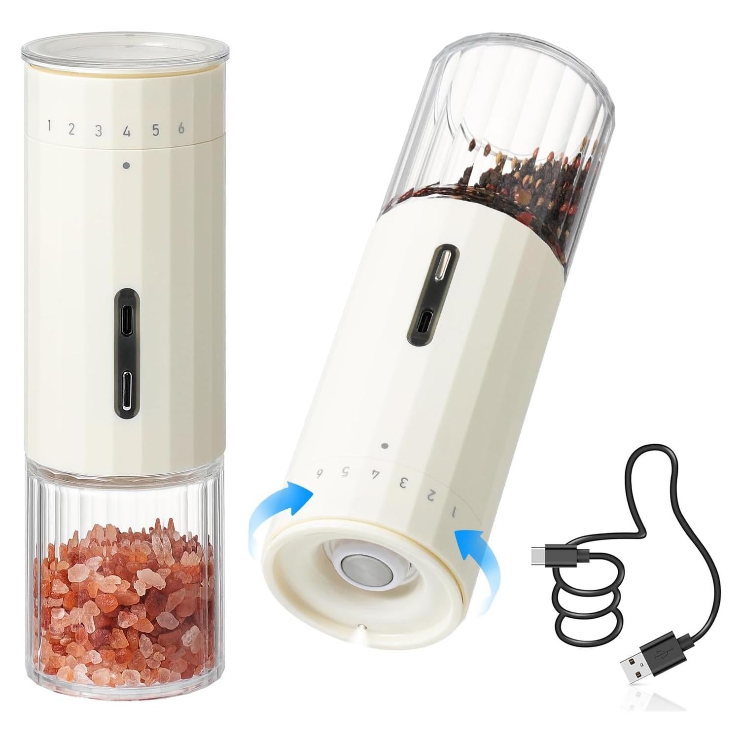 Juego de Molinillos Eléctricos Vucchini con Ajuste 6 Niveles