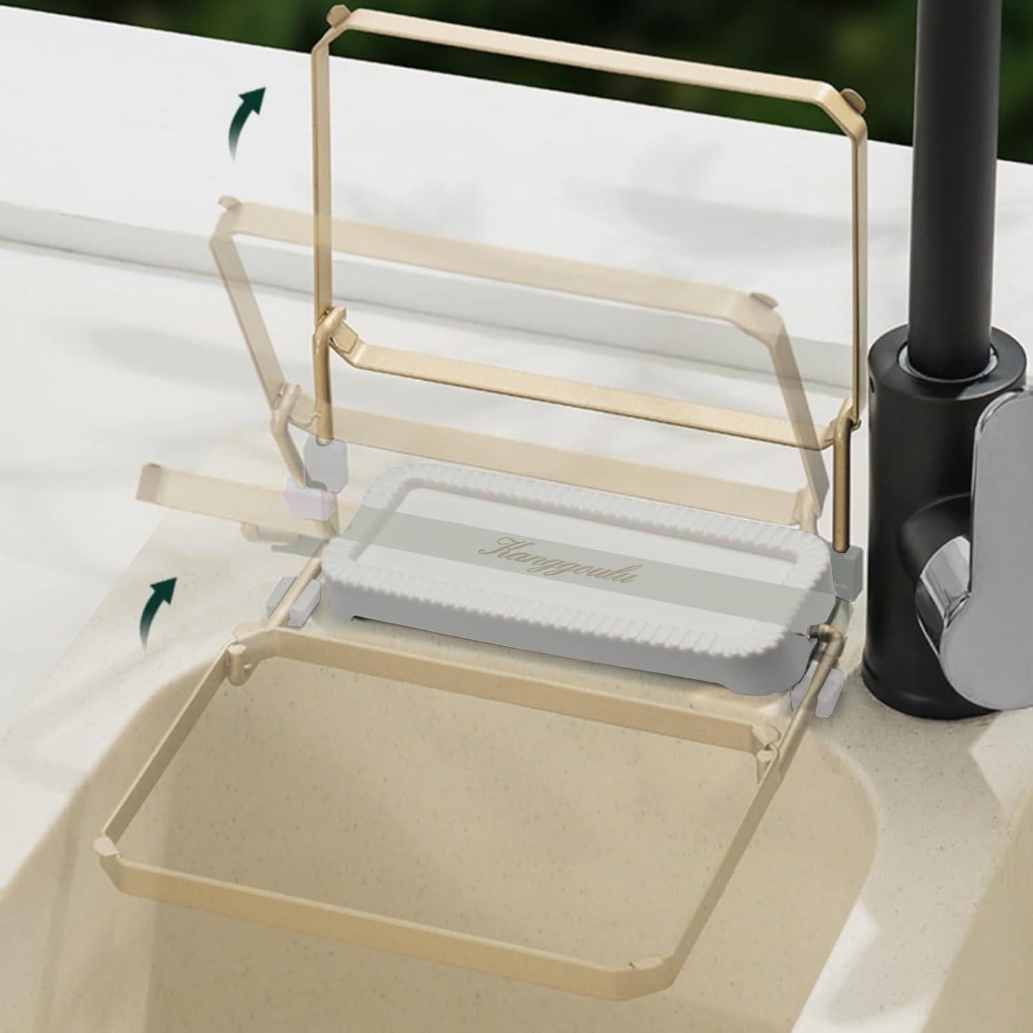 Colador de Esquina para Fregadero HARSKIYER con 100 Bolsas Desechables