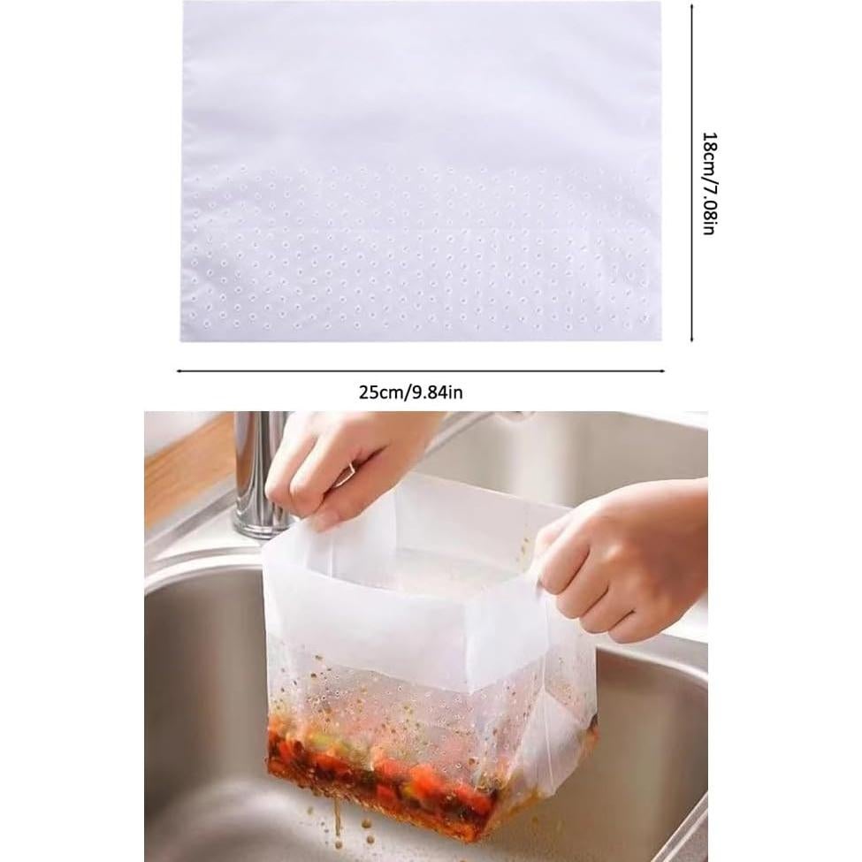 Paquete de 50 Bolsas de Filtro Desechables NentMent 25x18 cm