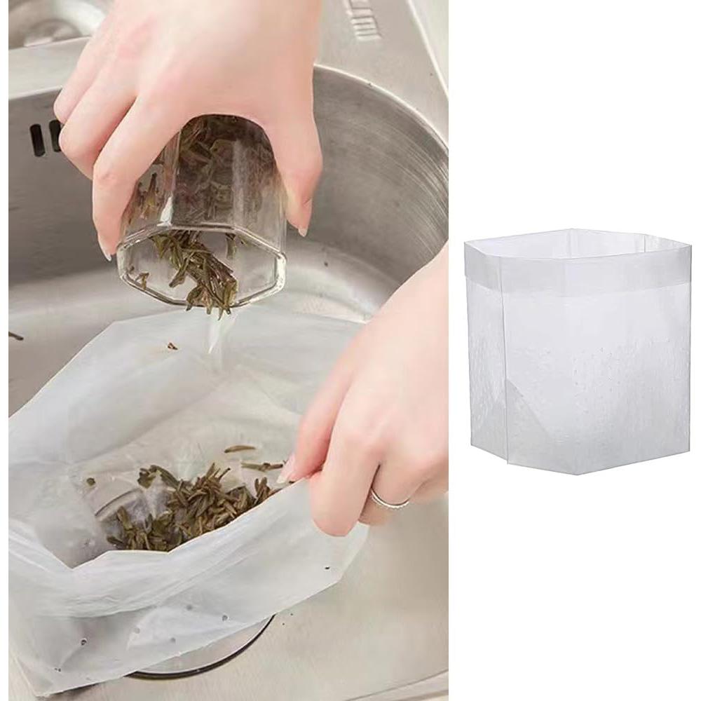 Paquete de 50 Bolsas de Filtro Desechables NentMent 25x18 cm